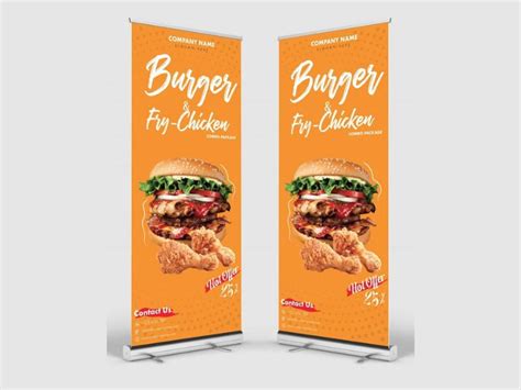 13mẫu Standee Đồ Ăn Đẹp Ấn Tượng