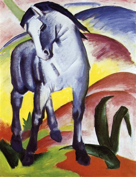 Blue Horse I 1911 Franz Marc