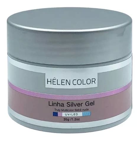 Gel de uñas Helen Color Silver Nude Baby 35 g MercadoLibre