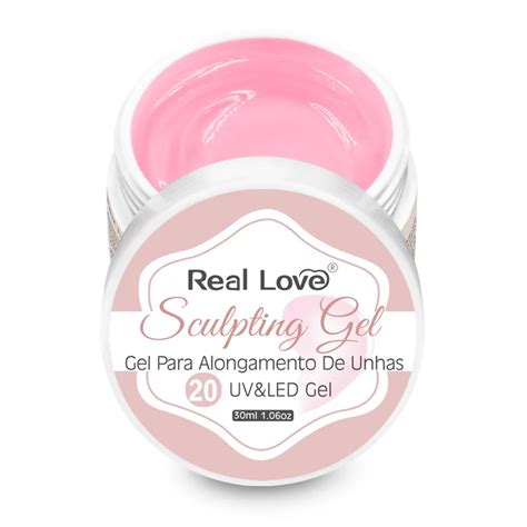 Gel De Alongamento Para Unhas Real Love Ml Nude Invila Unhas