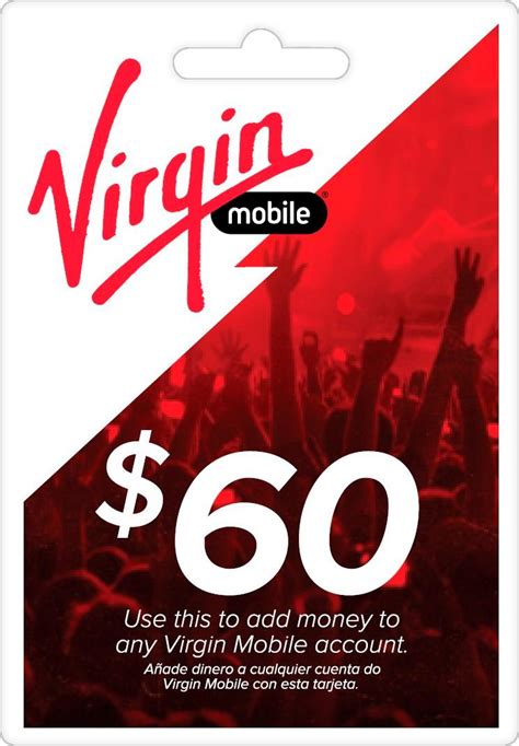 Questions And Answers Virgin Mobile 60 Top Up Prepaid Card VIRGIN