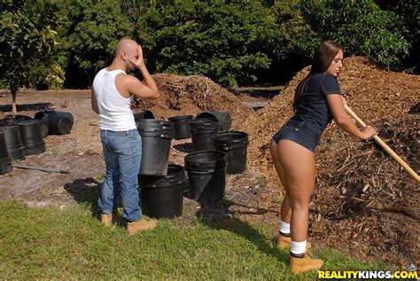 Lexxy Was Showing Us Her Garden In An Amazing Outfit That Showcased Her Fantasti Porn Pictures