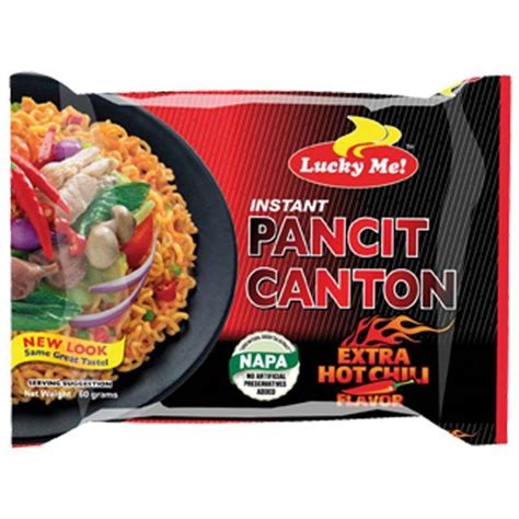 Instant Noodles Pancit Canton Spicy, 55g - Tjin's Toko