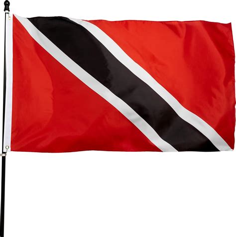 Amazon DANF Trinidad And Tobago Flag 3x5 Ft Thick Polyester Fade