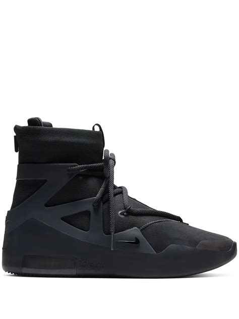 Nike X Fear Of God Air 1 Triple Black Sneakers Black Farfetch