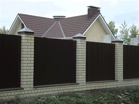 Заборы из профнастила и сетки рабицы Белгород / Сад, благоустройство ...