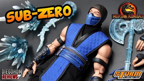 Sub Zero Storm Collectibles Mortal Kombat Unboxing E Review Br