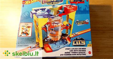 Automobili Trasa Mattel Hot Wheels Stunt Splash Skelbiu Lt