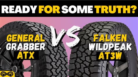 Falken Wildpeak AT3w Vs General Grabber ATX YouTube