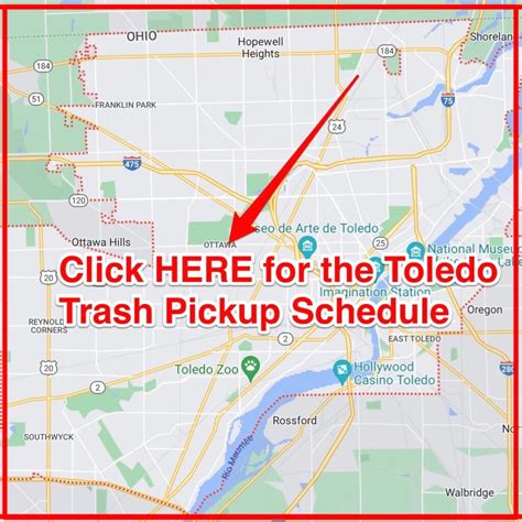 Toledo Garbage Pickup Calendar Pdf Lynea Sharon