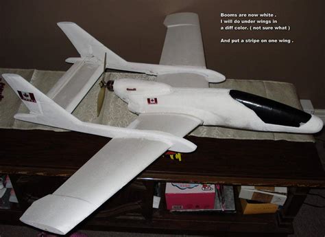 Mako Pusher Depron Twin Boom Rog Design Rc Groups