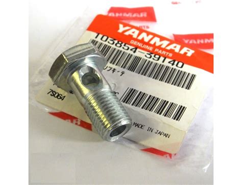 Genuine Yanmar Gm Series Gm Gm Oil Pipe Banjo Bolt