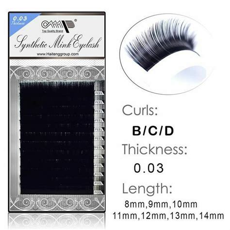 Luxury Silk Volume Eyelashes Bcd Curl003 Thickness Individual Eyelash