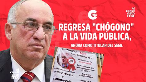 REGRESA CHÓGONO A LA VIDA PÚBLICA AHORA COMO TITULAR DEL SEER El