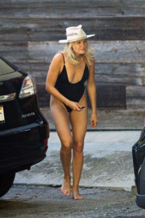 Malin Akerman Sexy Bikini Next To Her Lexus Photos The Fappening