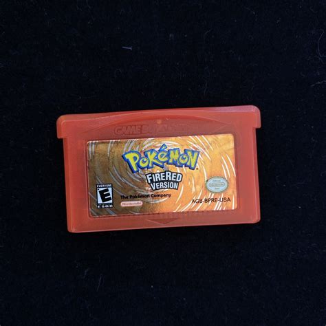 Pokemon Fire Red Version Nintendo Game Boy Advance Original Authentic