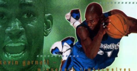 Kicks On Cards The Weekly Collection Featuring Kevin Garnett In The