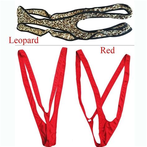 Sexy Men S Borat Mankini Thong Sling Shot Underwear Swimsuit Lingerie Bikini Ebay