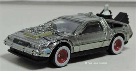 Back To The Future Hot Wheels Delorean DMC 12 Turismo And Time Machine S