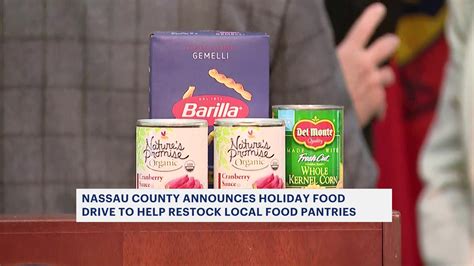 Nassau Launches New Campaign To Restock Food Pantries Through Christmas