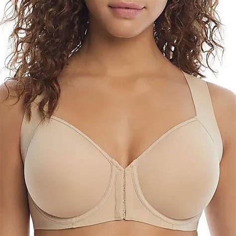 BALI Nude EverSmooth Posture Boost Underwire Bra US 44D UK 44D NWOT