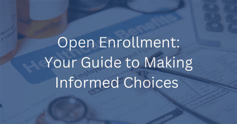 Open Enrollment Your Guide To Making Informed Choices ULTMECHE