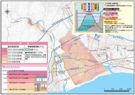 洪水からの避難（富士川） | 静岡県富士市