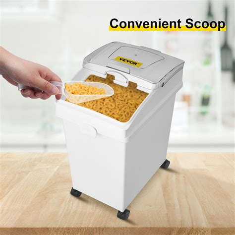 Купить VEVOR Контейнеры для муки и риса Емкость 15 кг Упаковка из 2 ...