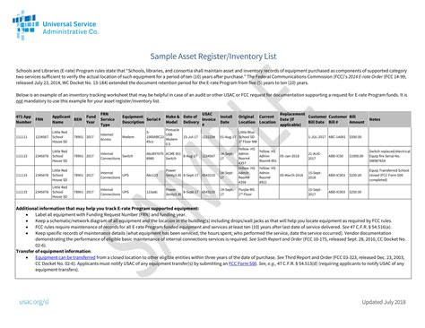 10+ Equipment Inventory Examples to Download