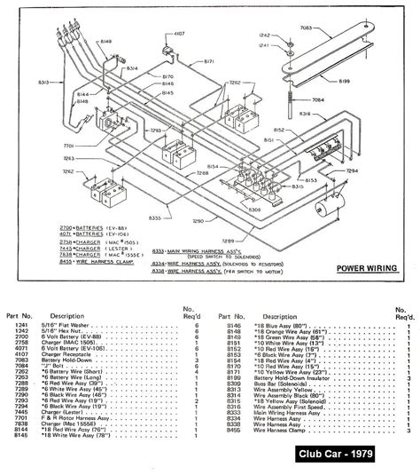 Ezgo 1993 Marathon 36 Volt Wiring Diagram