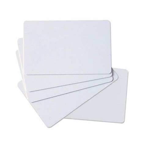 White Thermal Plastic Plain Pvc Cards Rs Unit Fortune Infotech Id