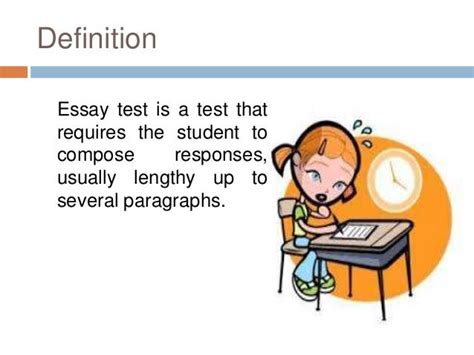 What Is An Essay Type Test