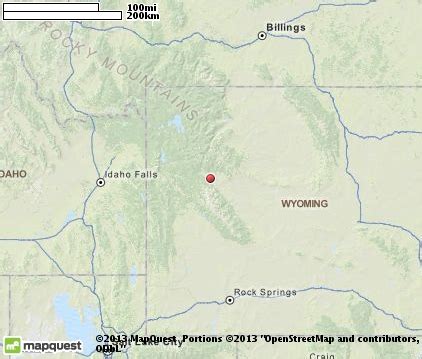 Dubois Wyoming .com Map