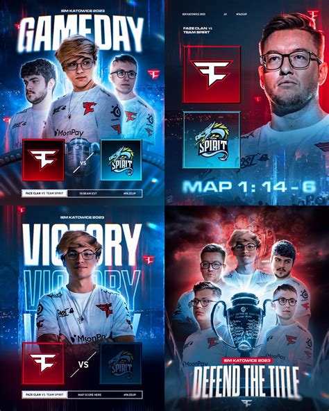 FaZe Max On Twitter IEM Katowice 2023 Event Graphics FaZeClan IEM