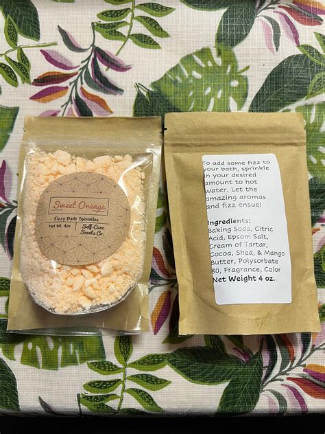 Fizzy Bath Sprinkles Etsy