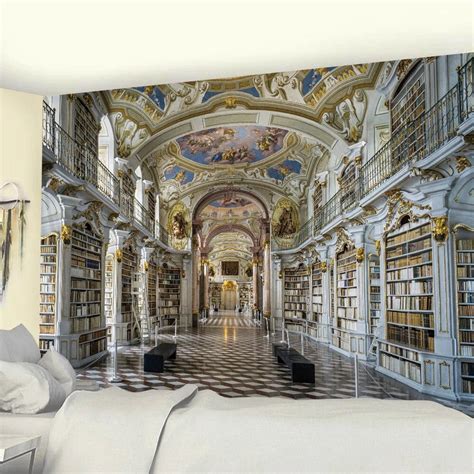 European Style Christ Church Jesus Mural Bookshelf Tapestry Home