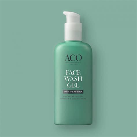 Aco Face Wash Gel For Men 200 Ml Scandinavian Online Store