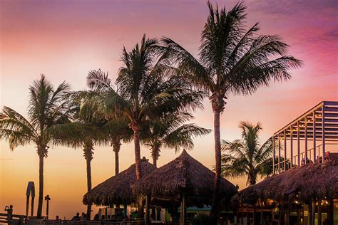 Sharkys In Venice Florida At Sunset Photograph By Kimberly Lewis