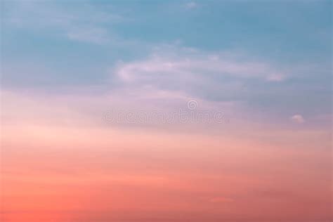 Gradient Sky and Cumulonimbus Cloud in Bright Rainbow Colors and ...