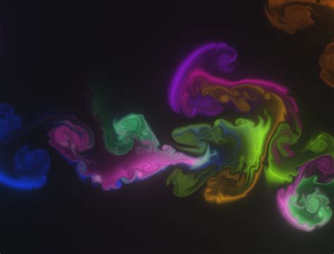 Цветной дым