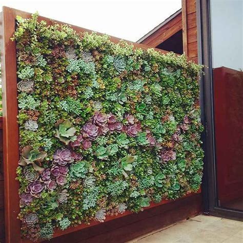 30 Charming Succulent Wall Art Ideas For Minimalist Garden | Vertical ...