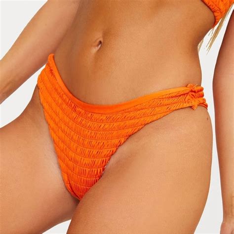 Orange Bikini Bottoms Gem