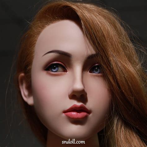 Silikonowa głowa dorosłej kobiety Sex Doll Tpe Nettie SN Doll