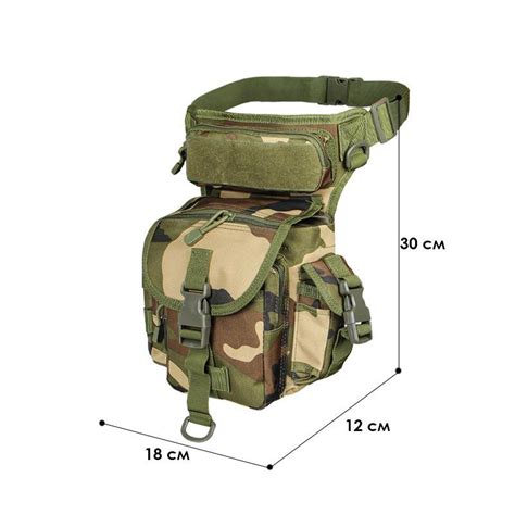 Купить Тактична сумка на стегно і пояс, стегнова сумка, військова ...