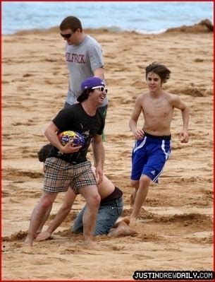 At Beach In Sydney Australia Th April Justin Bieber Photo