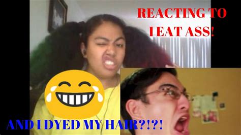 I EAT ASS JP Reaction AND I DYED MY HAIR YouTube