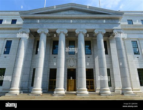 New York Court Of Appeals Building Was Built With Greek Revival Style