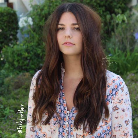 Long Warm Brunette Hair With Short Layers And Wavy Beach Texture The Latest Hairstyles For Men