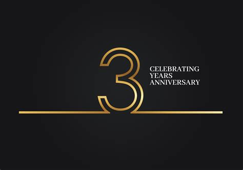 years anniversary  vector art  vecteezy