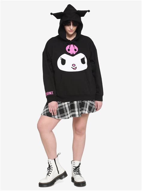 Latest Store Kuromi 3d Ears Girls Hoodie Plus Size Arrivals For Sale